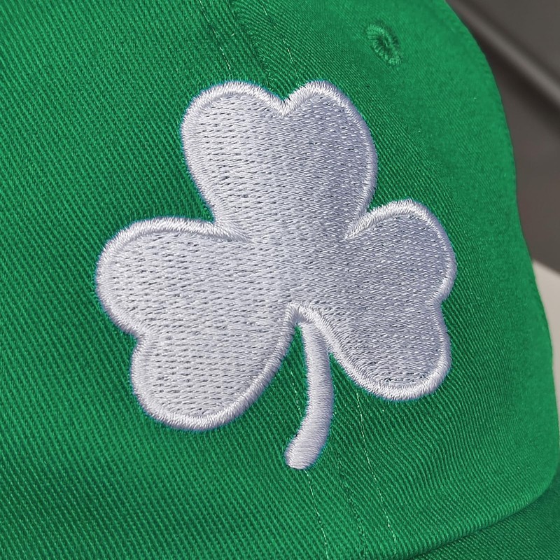 Zihogrc St Patricks Day hat for Men Women Clover Baseball