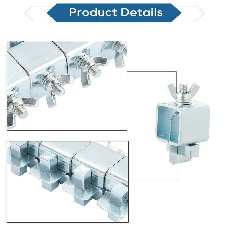 FLKQC Butt Clamps 16 pcs Butt Welding Clamps Auto Body