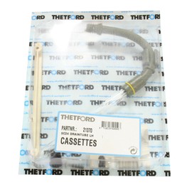 Thetford C2 Left Drain Pipe - White
