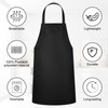 24 Pack Bib Aprons, Unisex Apron No Pocket Bulk Machine