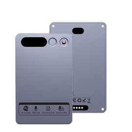 eppfun AI Voice Recorder, One Touch Recording, Voice Recorder with Textscription, Normal Recording/Call Recording Mode, Ultra Thin, App Linkage, 64 GB Large Capacity, 30 Hours Continuous Usage, AI