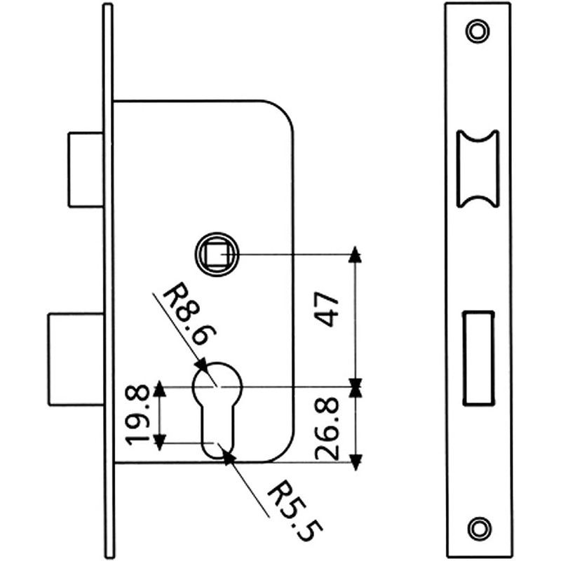 Tesa 2010-p-hl/50 – Lock