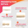 10 Pcs Mini Rolling Pin, Small Size Rolling Pins Wooden
