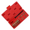 15pcs Metric Thread Chaser Set Carbon Steel Rethreading Tap Die
