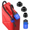 CrestWave Gas Pump for Gas Can, 2.4GPM with Auto-Stop Sensor,