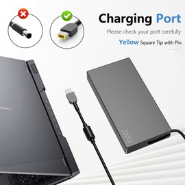 Adaptador de CA portátil GaN de 330 W 20 V 16.5 A para Lenovo Legion 9 7 Pro 7i 5i 5 Y900 Y700 RTX4080 RTX4090 Yoga AIO 7 ADL330SDC3A GX21M50608 - Cable de alimentación para cargador de portátil