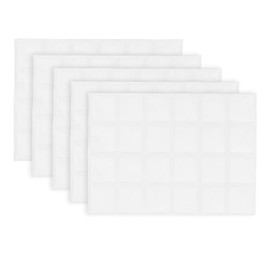 AUNMAS Reusable Ice Ice Sheets for Cooler, 5PCS Cold Freezer Packs Flat Freezer Packs for Camping Gear Fishing Road Trips Beach