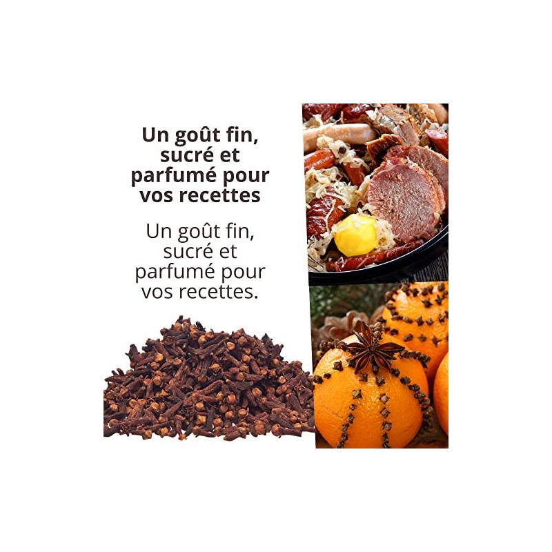 KHLA - Whole Clove - Organically Produced and Fair Trade