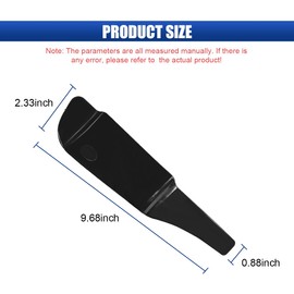 2PCS Car Rearview Mirror Rain Eyebrow, PVC Waterproof Side Mirror Rain Guards with Air Guide, Reversing Mirror Rain Visor to Improve Vision, Universal Car Rain Cover Accessory (Black)