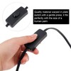 RTNLIT 12FT Lamp Cord with On/Off Button Switch and Polarized