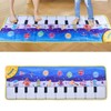 Kids Piano Mat Collapsible Soft Cloth Lighting Musical Dance Floor