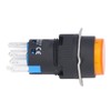 25Pcs Momentary Push Button Switch Self Locking 8 Pin Round