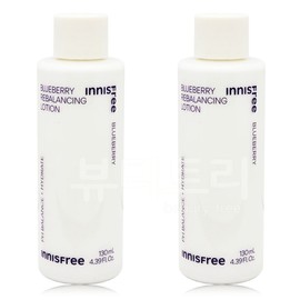 Innisfree Blueberry Rebalancing Lotion 130ml + 130ml / 이니스프리 블루베리 리밸런싱 로션 130ml + 130ml