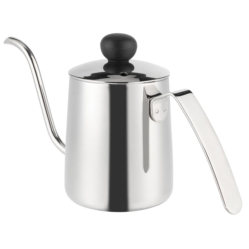 250ml Stainless Steel Coffee Pot Long Spout Kettle with Handle