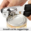 Can Opener Manual with Magnet Lift, Heavy Duty Handheld Smooth