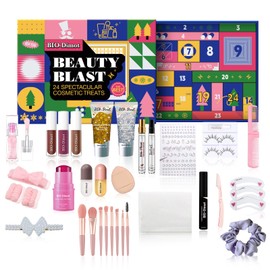 Makeup Advent Calendar 2025-24 Days Christmas Gift Makeup Sets For Women - 2025 Xmas Countdown Calendar Full Makeup Kits Beauty Makeup & Cosmetic For Teens, Girls Gift
