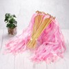 PATIKIL Ribbon Sticks Fairy Wands, 25 Pack Lace Silk Fairy