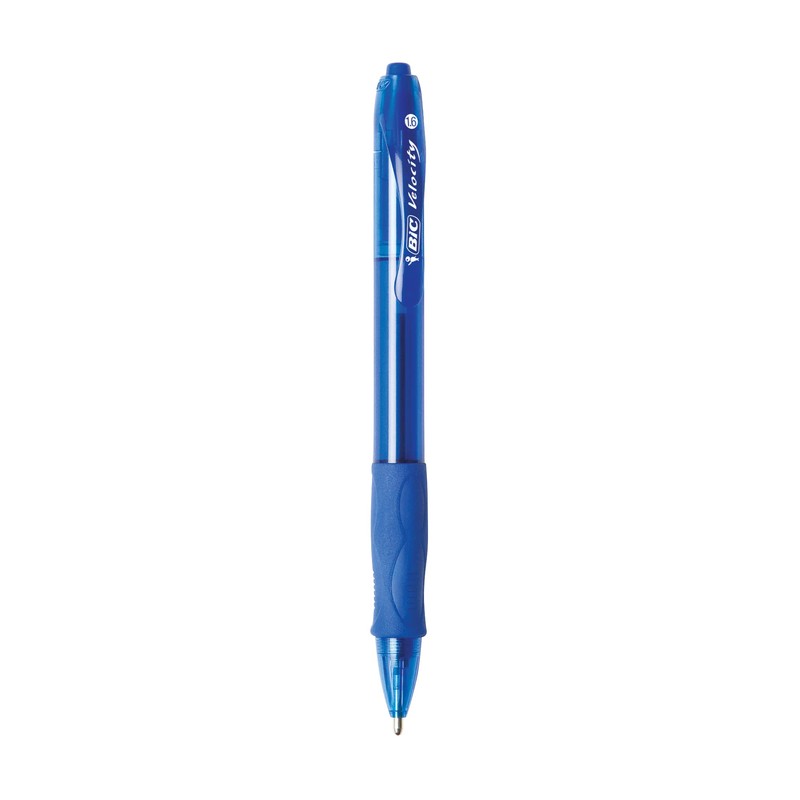 BIC Glide Bold Blue Ballpoint Pens, Bold Point (1.6mm), 36-Count