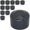 SKIR'CO Pack of 12 Fence Post Caps Round 45 mm