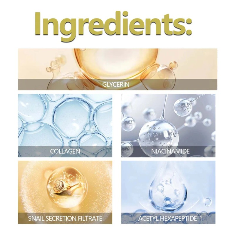 Ia Aj Eb Crema De Ojos De Caracol Hidratante En