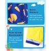 SURF CUZ Boys Swim Trunks with Boxer Brief Liner 2