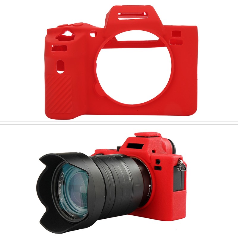 Healthy and Tough Digital Camera Silicone Cover for Sony A72/
