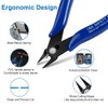 Wire Cutters, Flush Cutters Precision Spring-Loaded Side Cutter, Heavy Duty