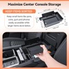 TACOBRO Center & Lower Console Organizer Tray Combo for Nissan