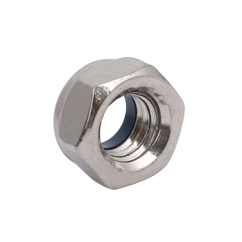 sourcing map Left Hand Locking Nuts 304 Stainless Steel Metric