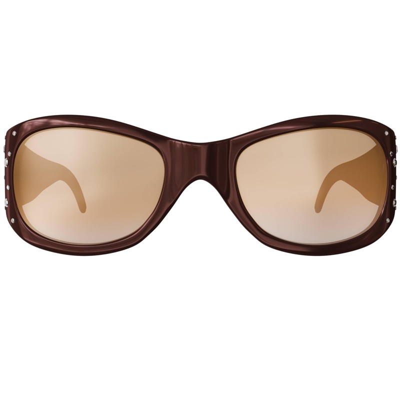 BEZLIT Women's Retro Sunglasses A0558, brown