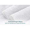 Dog Disposable Dental Cleaning Finger Wipes for Puppies & Dogs