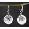 Starfish Earrings with Mother of Pearl - 925 Sterling Silver