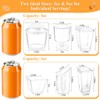 Tetutor 425 Pack Plastic Dessert Cups with Lids and Spoons,