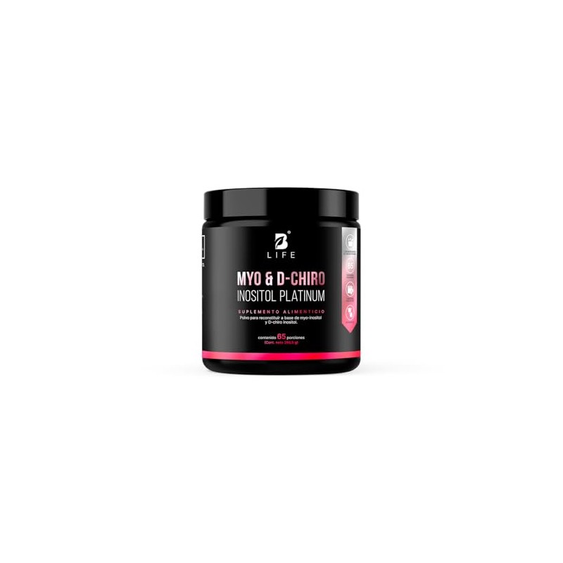B Life Myo y D-Chiro Inositol | 65 Porciones |