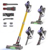 MONSGA Cordless Vacuum Cleaner, 45KPa 400W Stick Vacuum for Home,