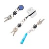 Nite-ize Keyring 360 Magnetic Quick Connector, Magnetic Locking Split Rings