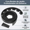 GOTOTOP Borde de Jardín de PE 5m con 15pcs Clavos