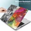 TWOLSKOO Case for MacBook Air 13 inch, Plastic Hard Shell