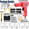 Upgraded 220W Plastic Welder Bumper Repair Kit,2-in-1 Plastic Welding Kit