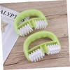 KOMBIUDA 2pcs Ergonomic Acupressure Hand Roller Body Tool for Muscle