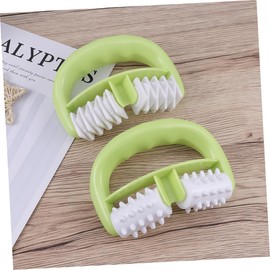 KOMBIUDA 2pcs Ergonomic Acupressure Hand Roller Body Tool for Muscle Relief and for Easy Use and Relaxation