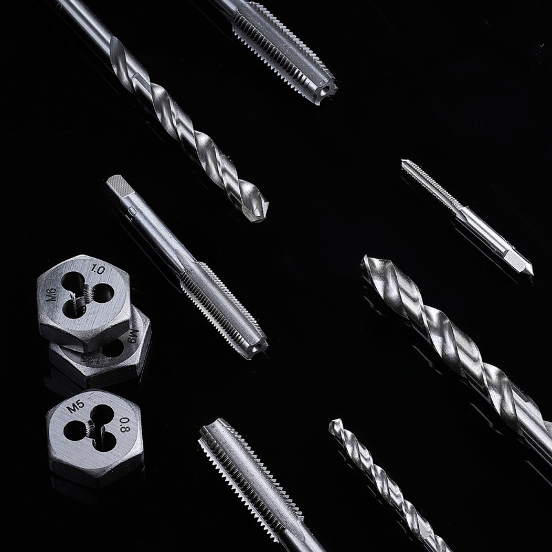 toolant M11 x 1.5 Tap and Die Set with 9.5mm