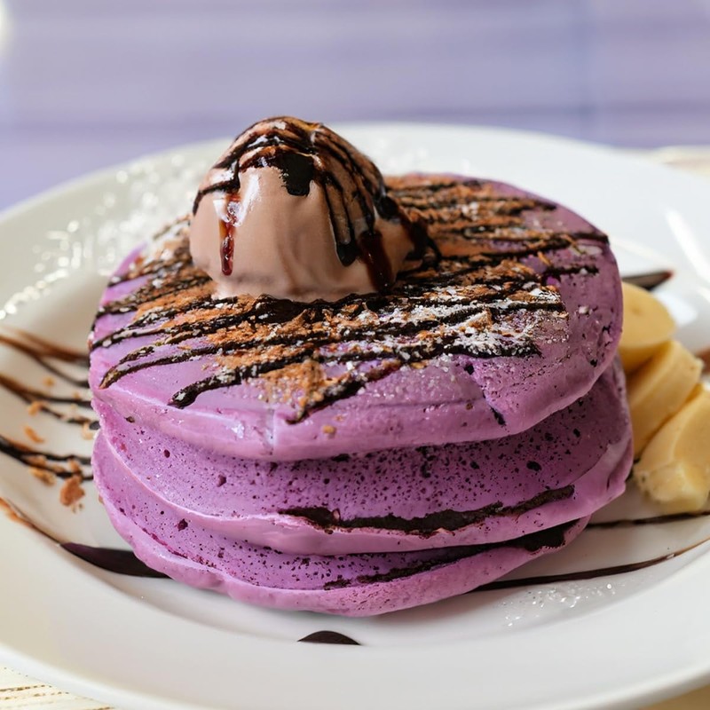 Pondan - Ube Pancake Mix 8.8oz (Maple Syrup Included) (Pack