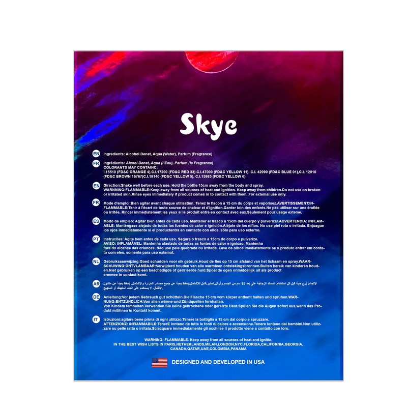 Hybrid & Company Women Skye Eau De Parfum Natural Spray