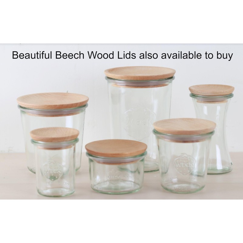 5 x Weck Stay Fresh Covers. Diameter = 80mm