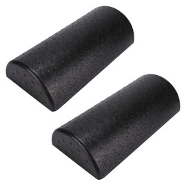 BESPORTBLE 2pcs Half Yoga Roller Fitness Massager for Tension Relief and Blood Flow Yoga Accessories for Balance Stability and Activities