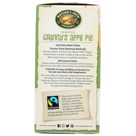 Nature's Path, Toaster Pastries, Apple Cinnamon Frosted, 6 Ct