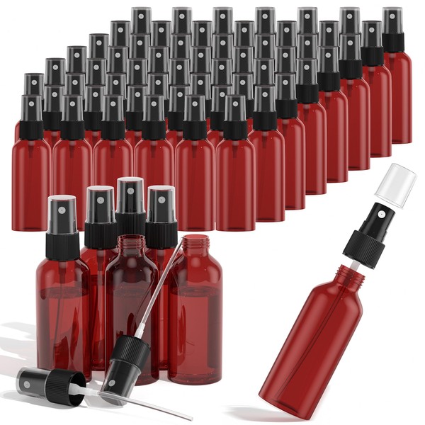 100Pack Small Spray Bottles 2oz, 60ml Travel Spray Bottle Bulk