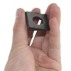 10 PCS 1/2 Beveled Square Washers in Plain Carbon Steel