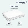SGI bedding 28" King Split Top Flex Head Fitted Sheet